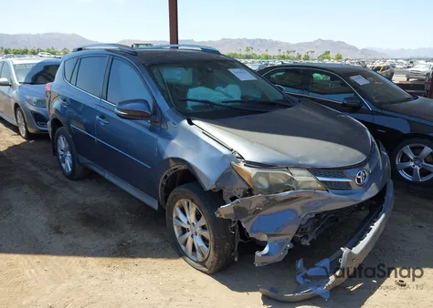 2014 Toyota Rav4 Limited from USA, damaged, VIN 2T3YFREV8EW116477
